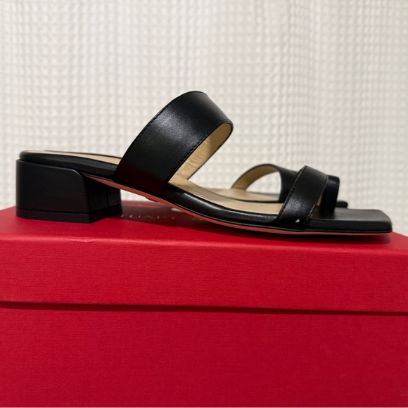 Stuart Weitzman Shoes - Stuart Weitzman Maisie 35 Sandals in
Black Leather (NWT, Size 8)